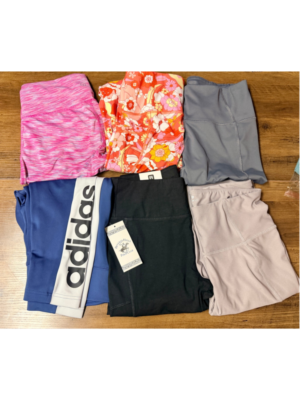 6-Pair Women’s Leggings Bundle Size M | Adidas, Avia & More